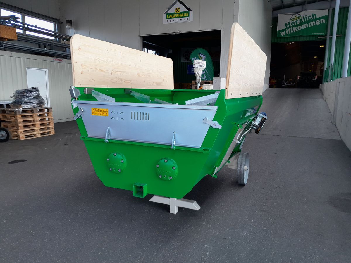 Kuratli Futtermischer 3,5m³, elektrisch stationär 2