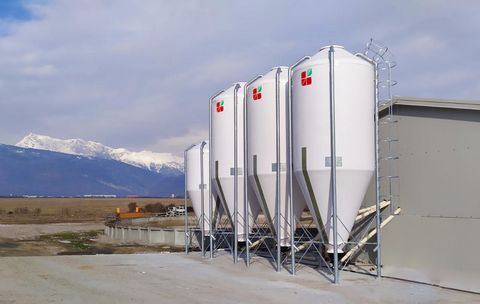 Sonstige GFK Ganzstucksilo 10m³ mit Einstiegsluke 500