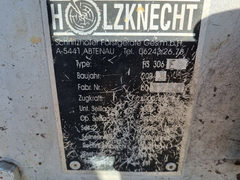 Holzknecht Seilwinde  HS 306