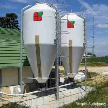Sonstige GFK Ganzstucksilo 12m³ mit Einstiegsluke 500