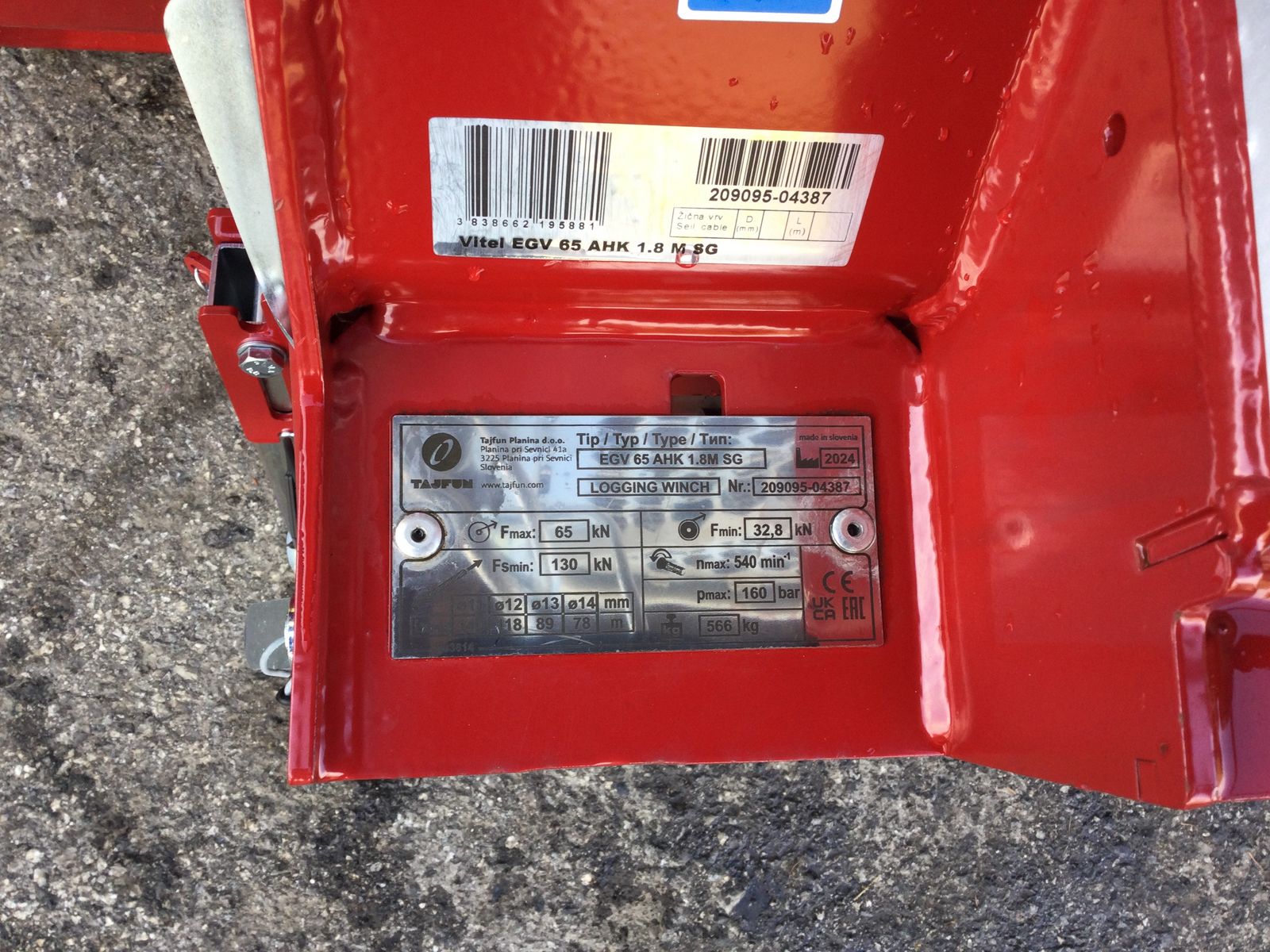 Tajfun EGV 65 AHK SG 1,8 M 3