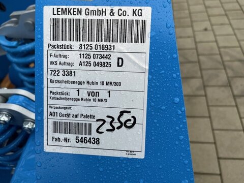 Lemken Rubin 10/300 MR 3