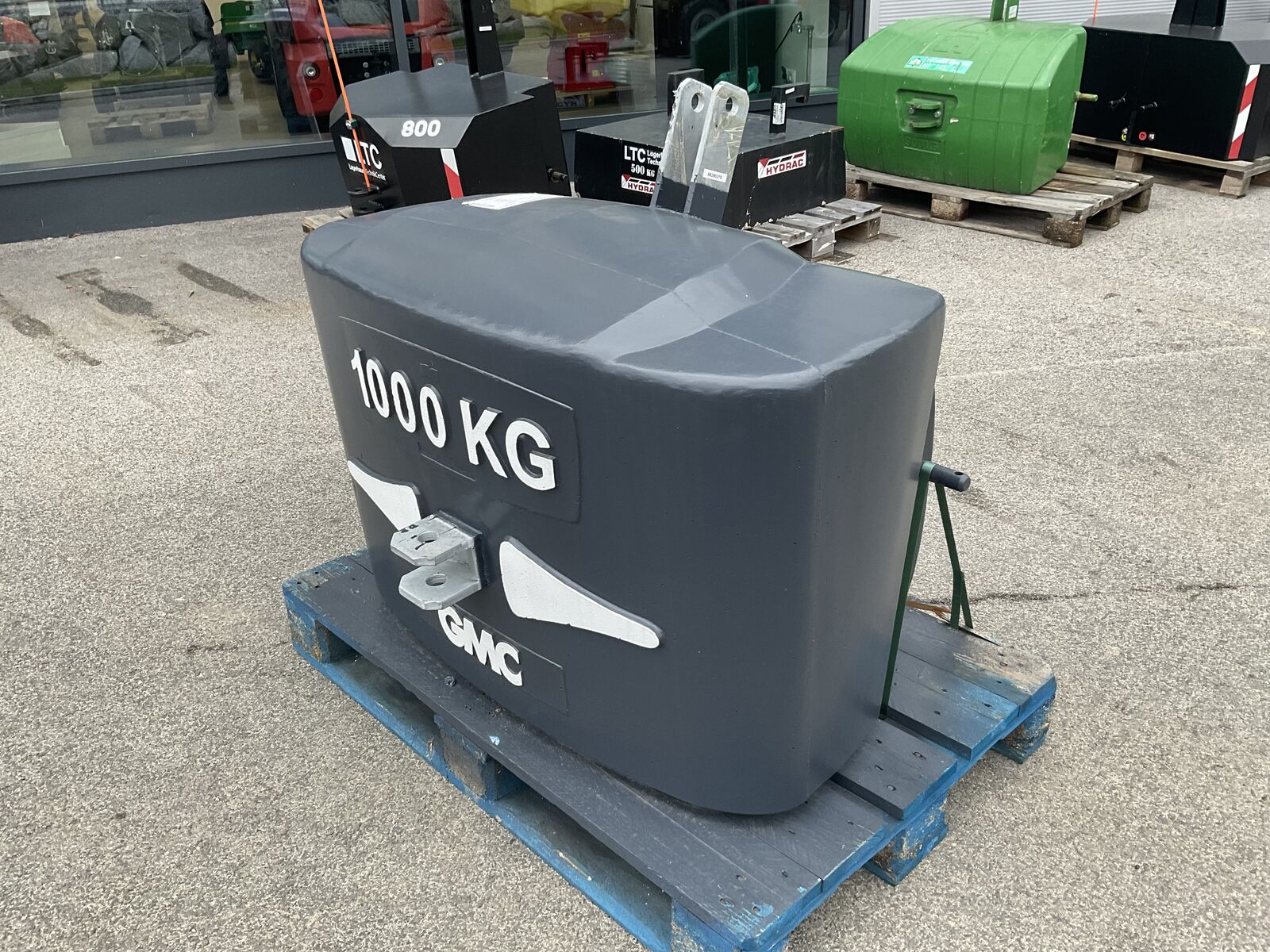 GMC 1000 KG Stahlbetongewicht 1