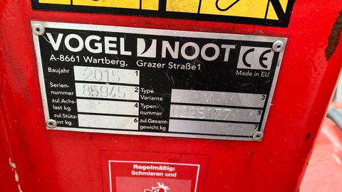 Vogel & Noot Plus M1000 Pflug