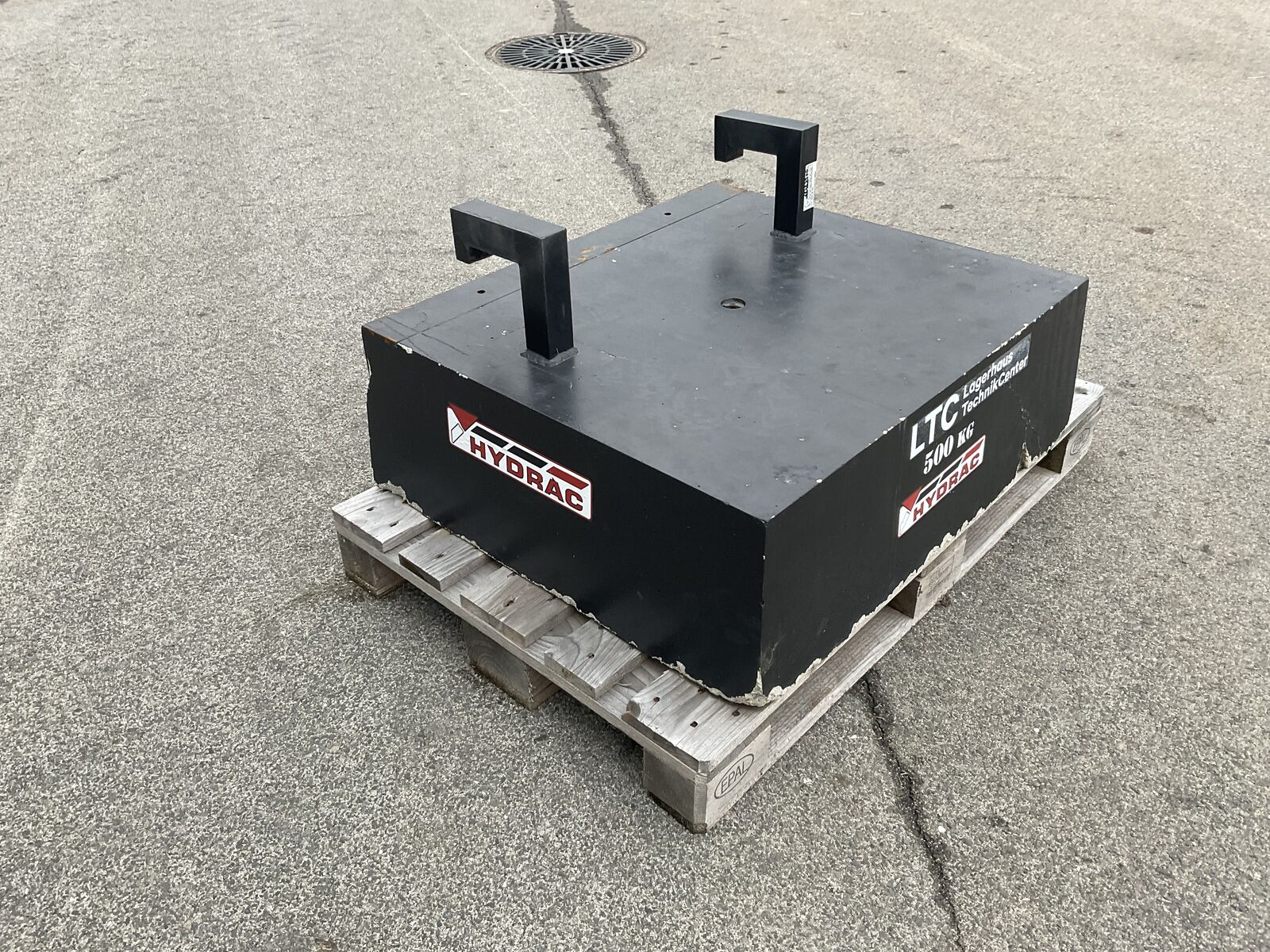 Hydrac 500 KG Heckbetongewicht 2