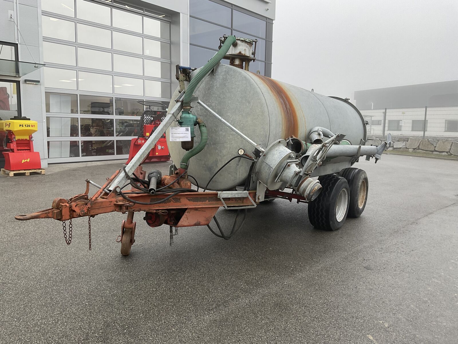 Siegperle 6000L Güllefass V60 2