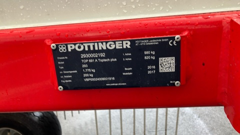 Pöttinger Top 691A Toptech Plus