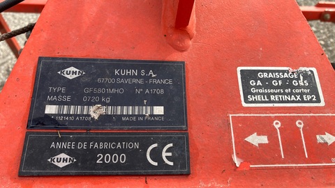 Kuhn GF 5801 MHO 