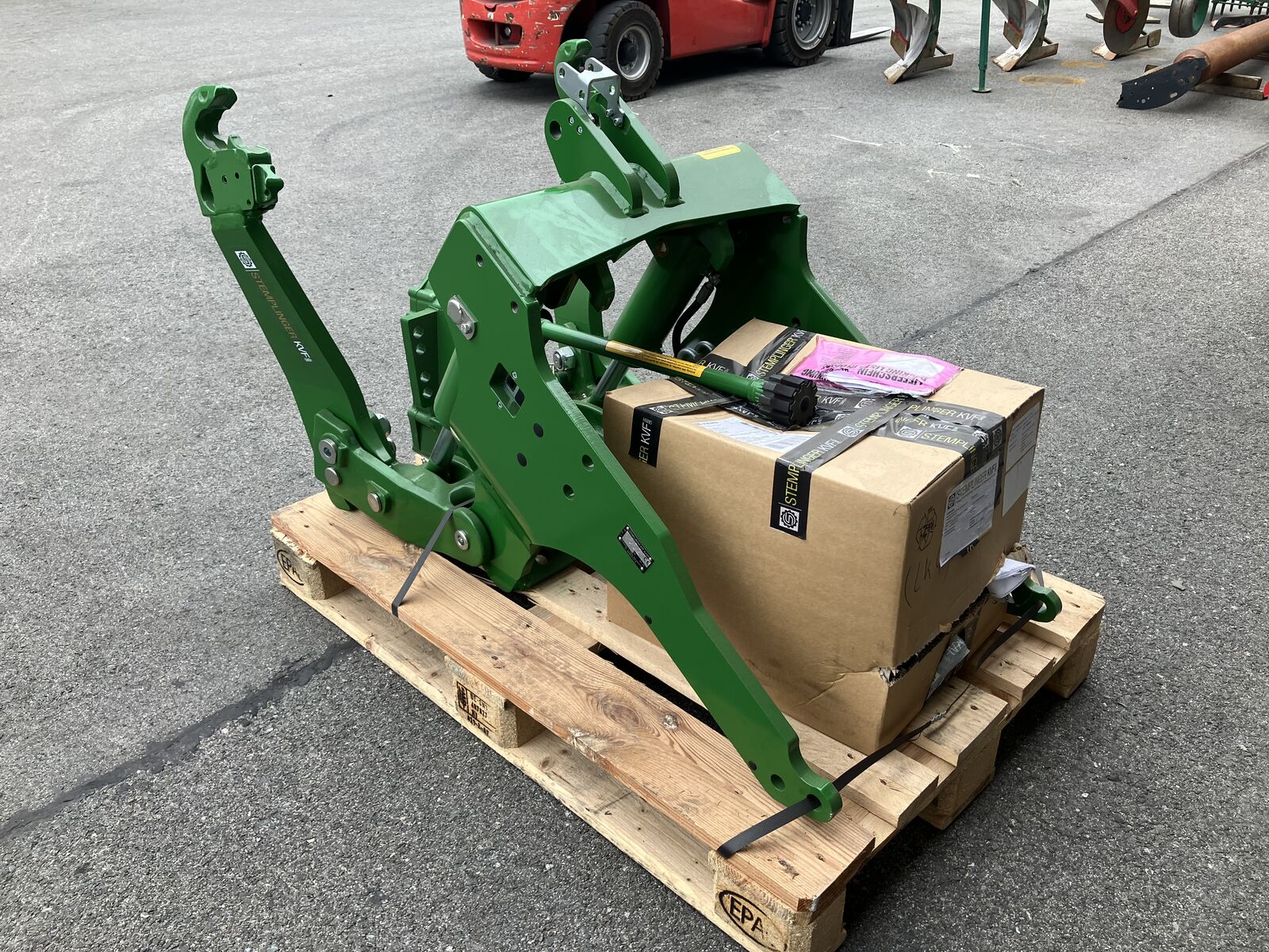 Fronthydraulik + Frontzapfwelle John Deere 6M 3
