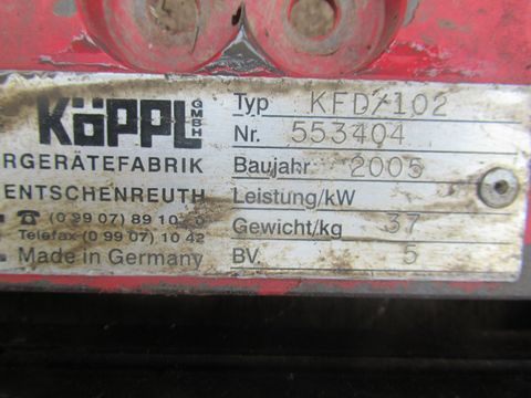 Sonstige Köppl Motormähantrieb + Kommunalbalken 102
