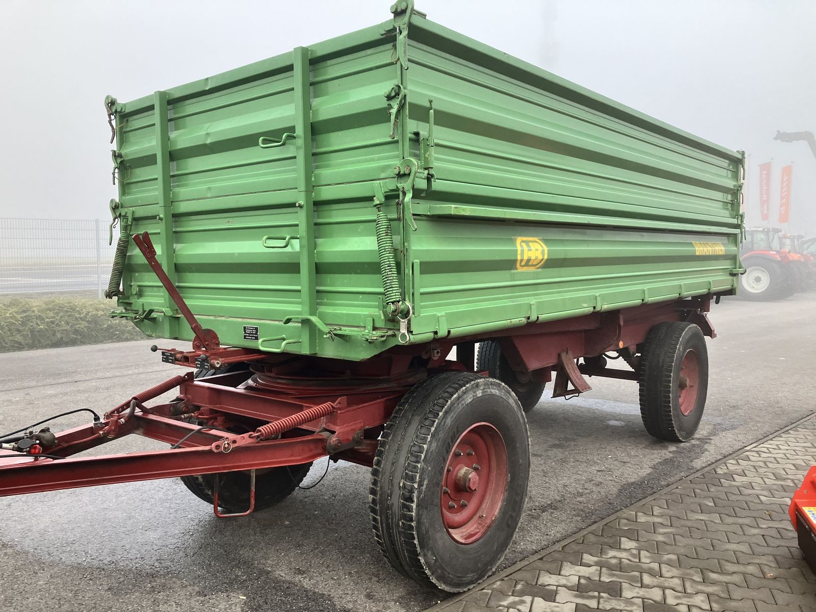 Brantner 2-Achs 3-Seiten Hochkipper 1