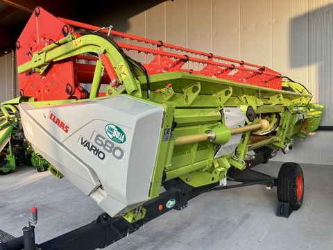 Claas V 680 mit Wagen