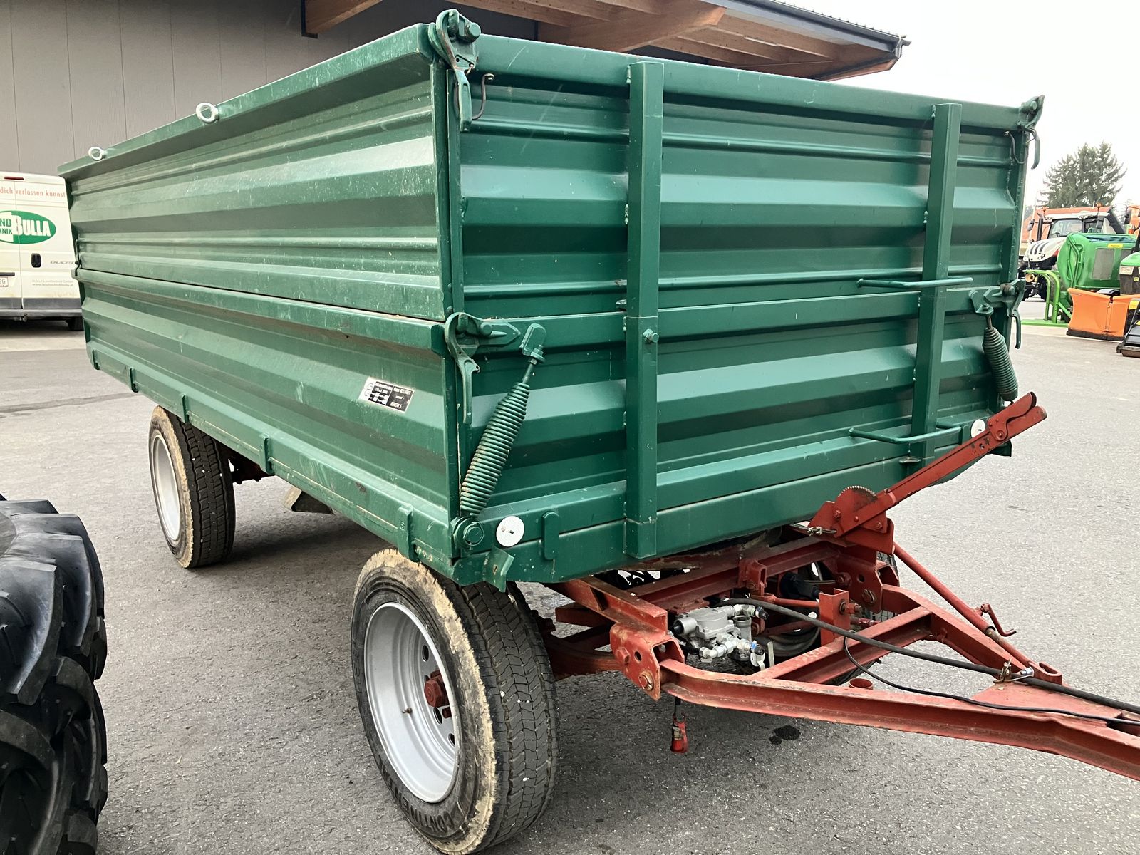 Brantner 2 Achs - 2 Seiten Kipper 2