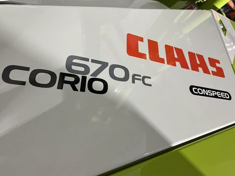 Claas Corio 670 FC Conspeed