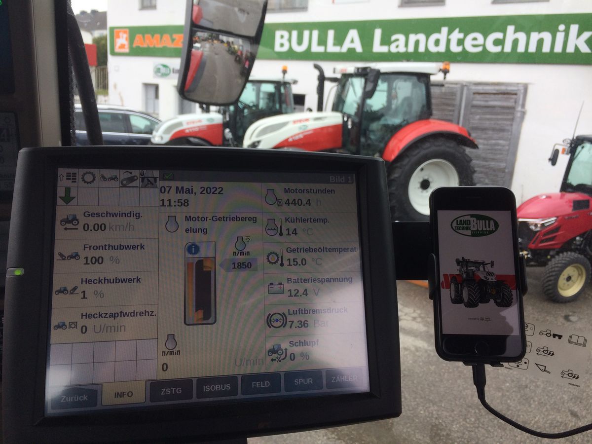 Handyhalterung mit Wireless Ladefunktion - BULLA Landtechnik GmbH 