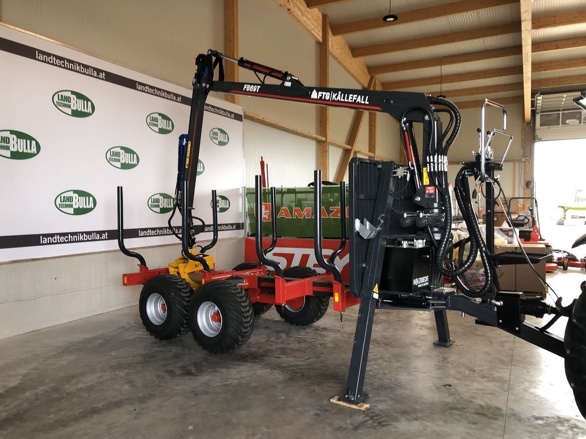 Källefall FB 90 Rückewagen + Kran FB 69 T 3