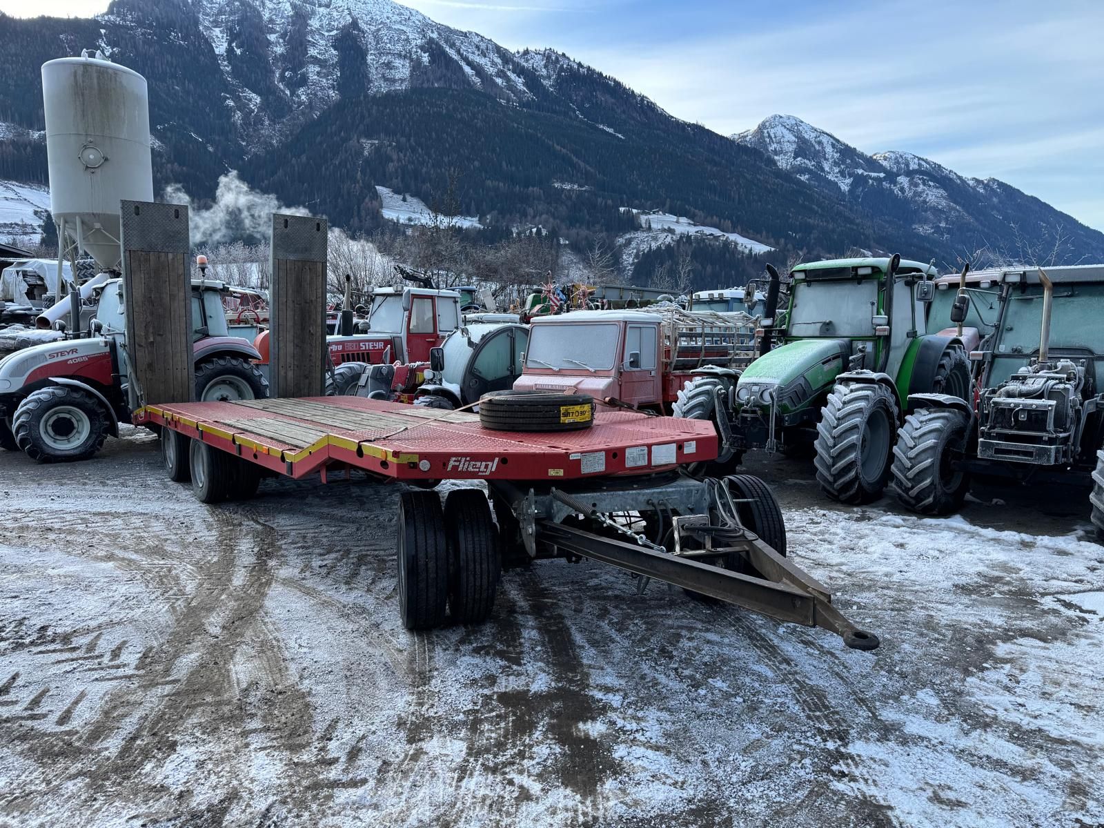 Fliegl Fliegl 3-Achs Tieflader 2