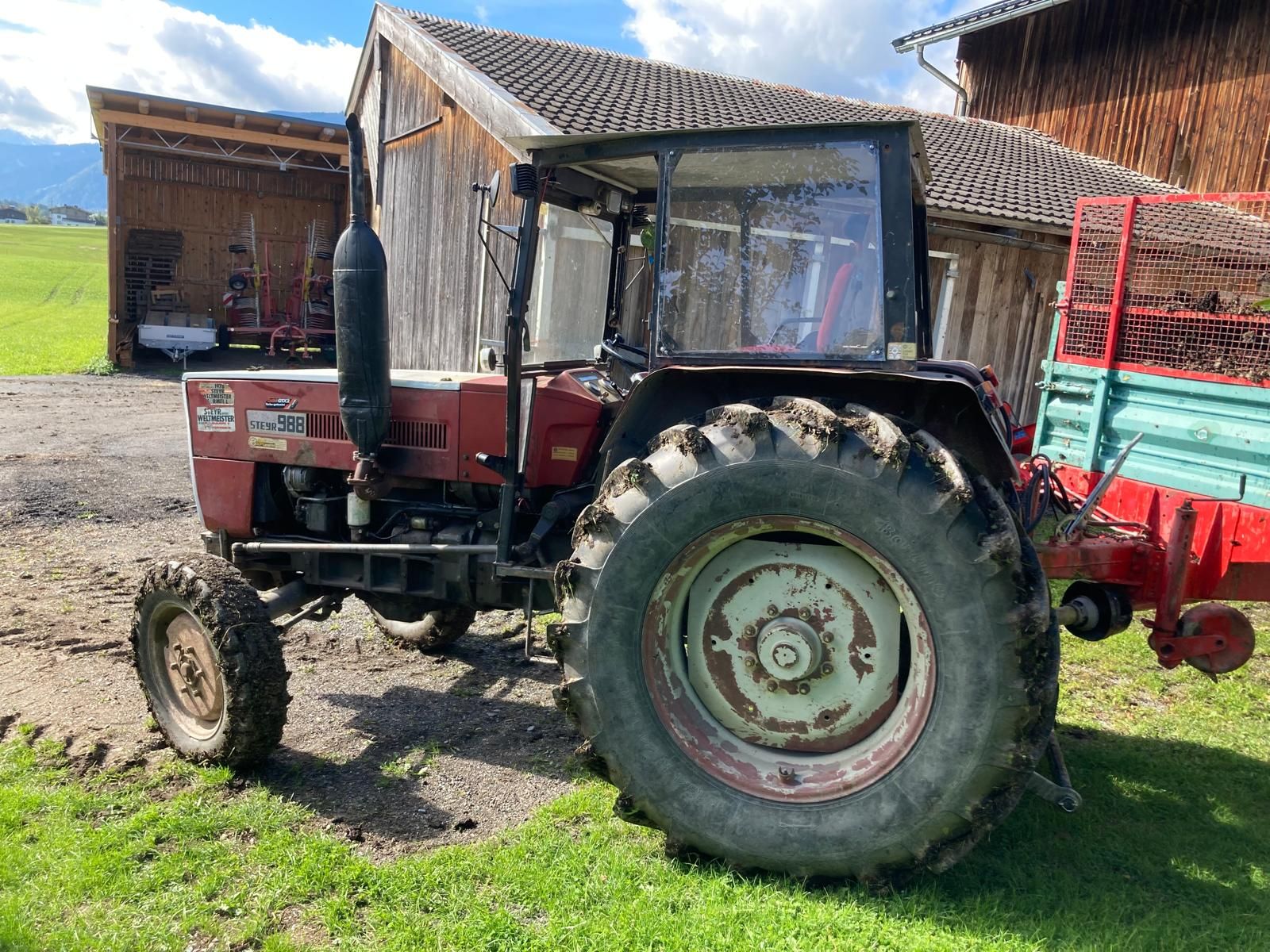 Steyr 988 Hinterrad 2