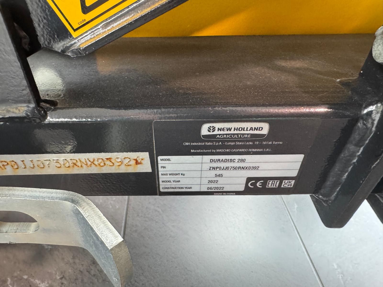 New Holland Duradisc 280 2