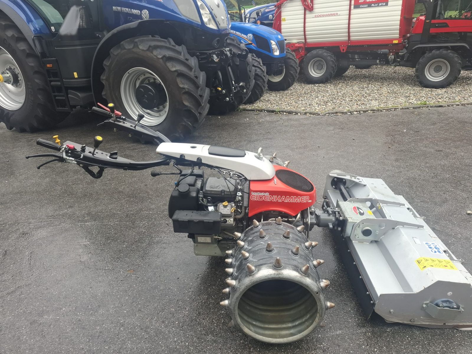 Aebi CC 56 mit Mulcher 2