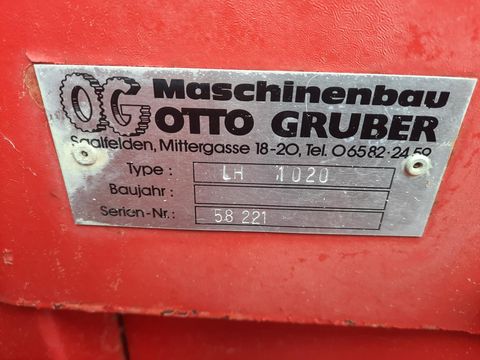 Gruber LH 1020 Ladewagen