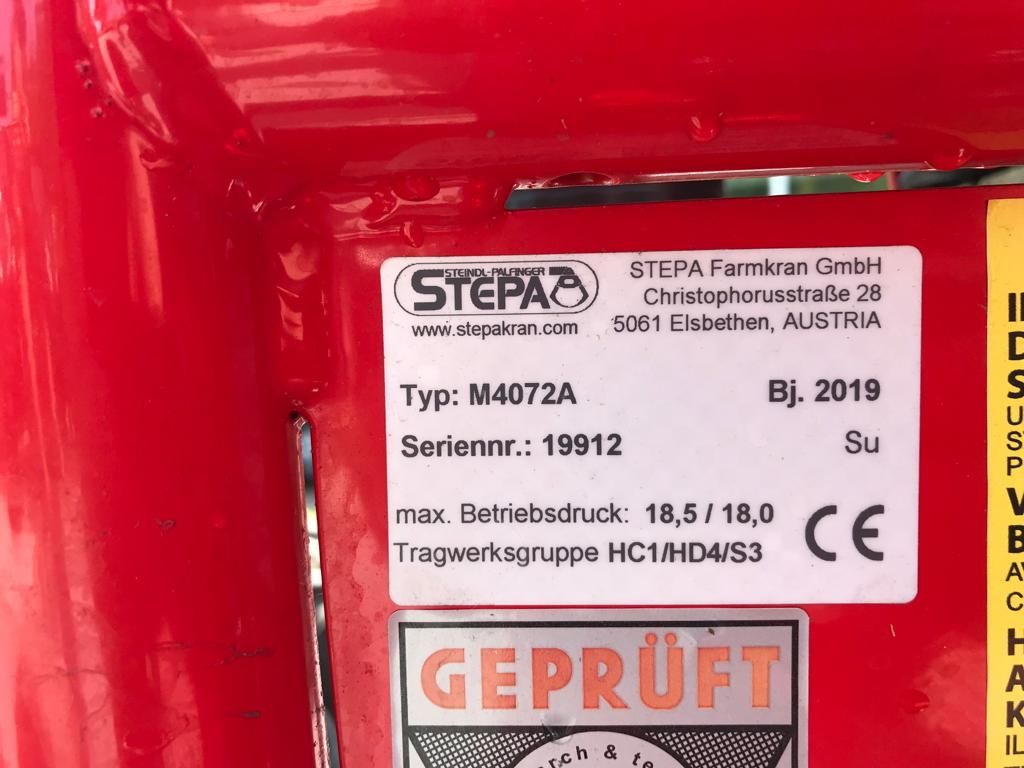 Stepa Heubagger Mobiel mit Antrieb M40 3