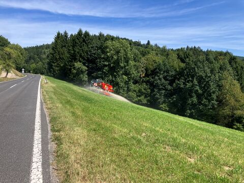 Bredal mit kleinem Traktor nie überladen