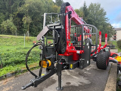Krpan FORSTANHÄNGER GP 10DF MIT KRAN 7.6K