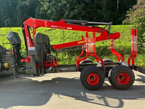 Krpan GP10DF mit Kran GD 7,6K