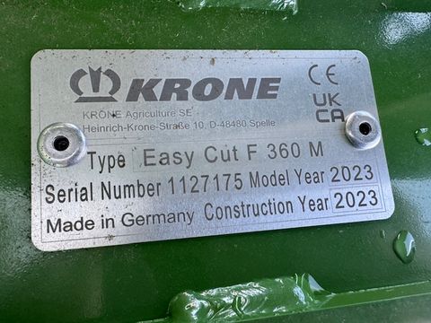 Krone Easy Cut F 360 M