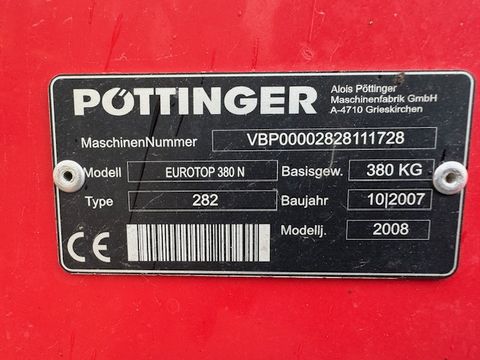 Pöttinger Eurotop 380 N