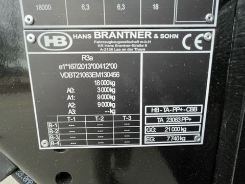Brantner TA 23063 PP+