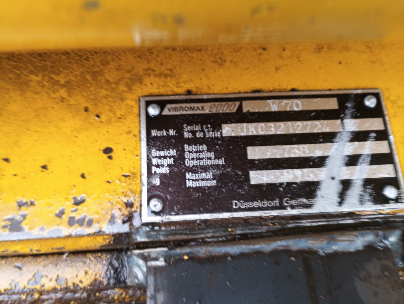 Vibromax Handwalze Vibromax W70-2 3