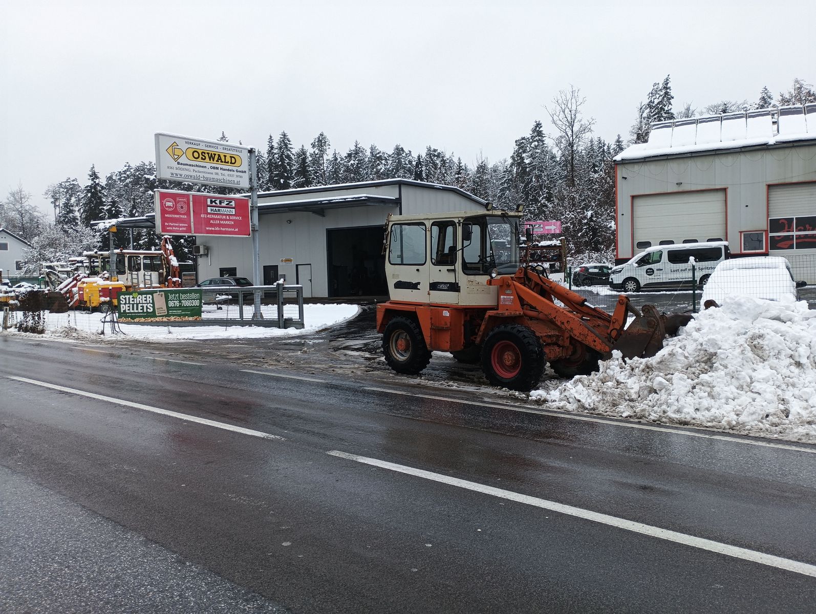 Schaeff Schneeraumgerät 2