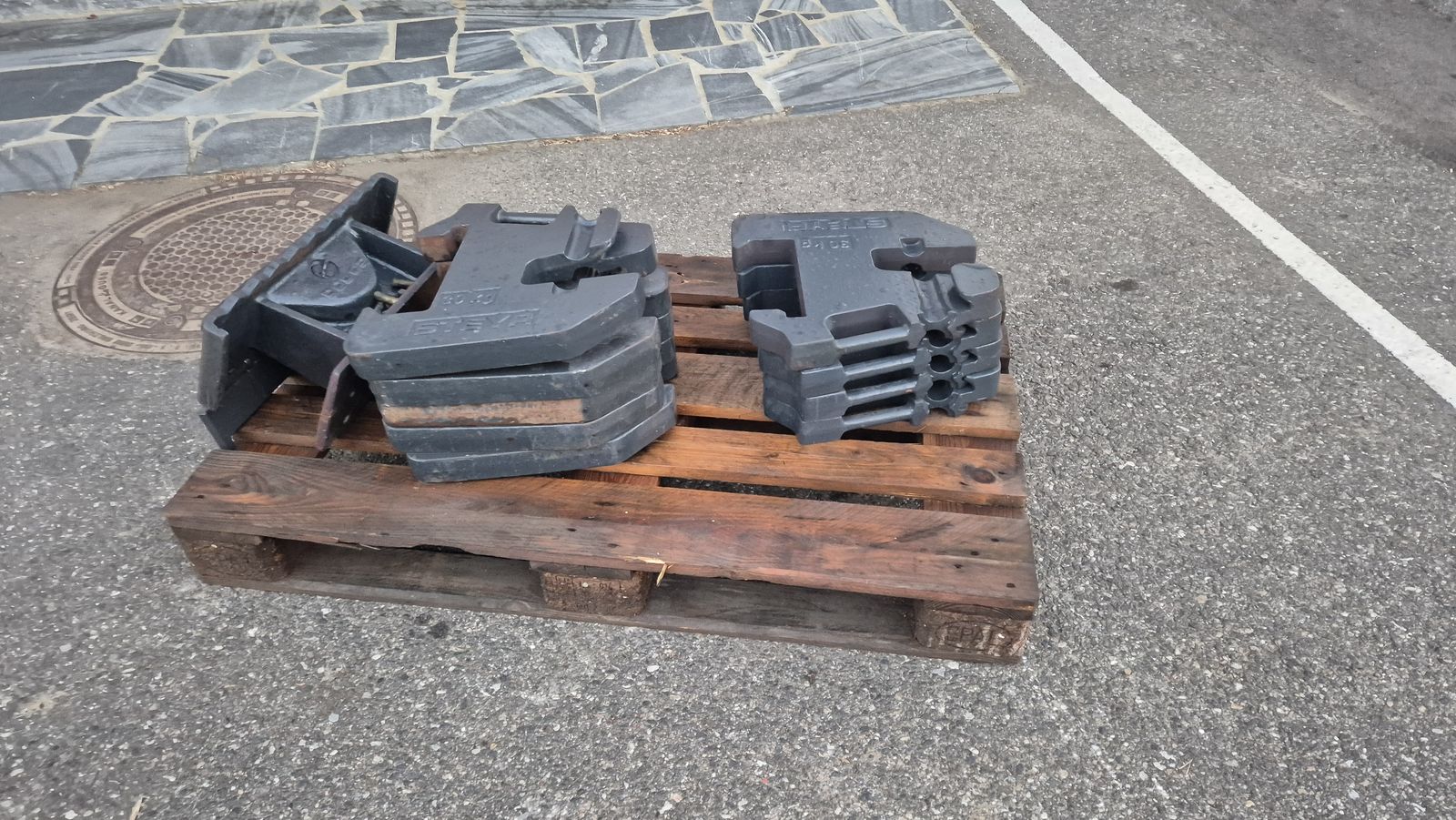 Steyr 300kg Front-Ballastgewicht f. Serie 900/9000 2