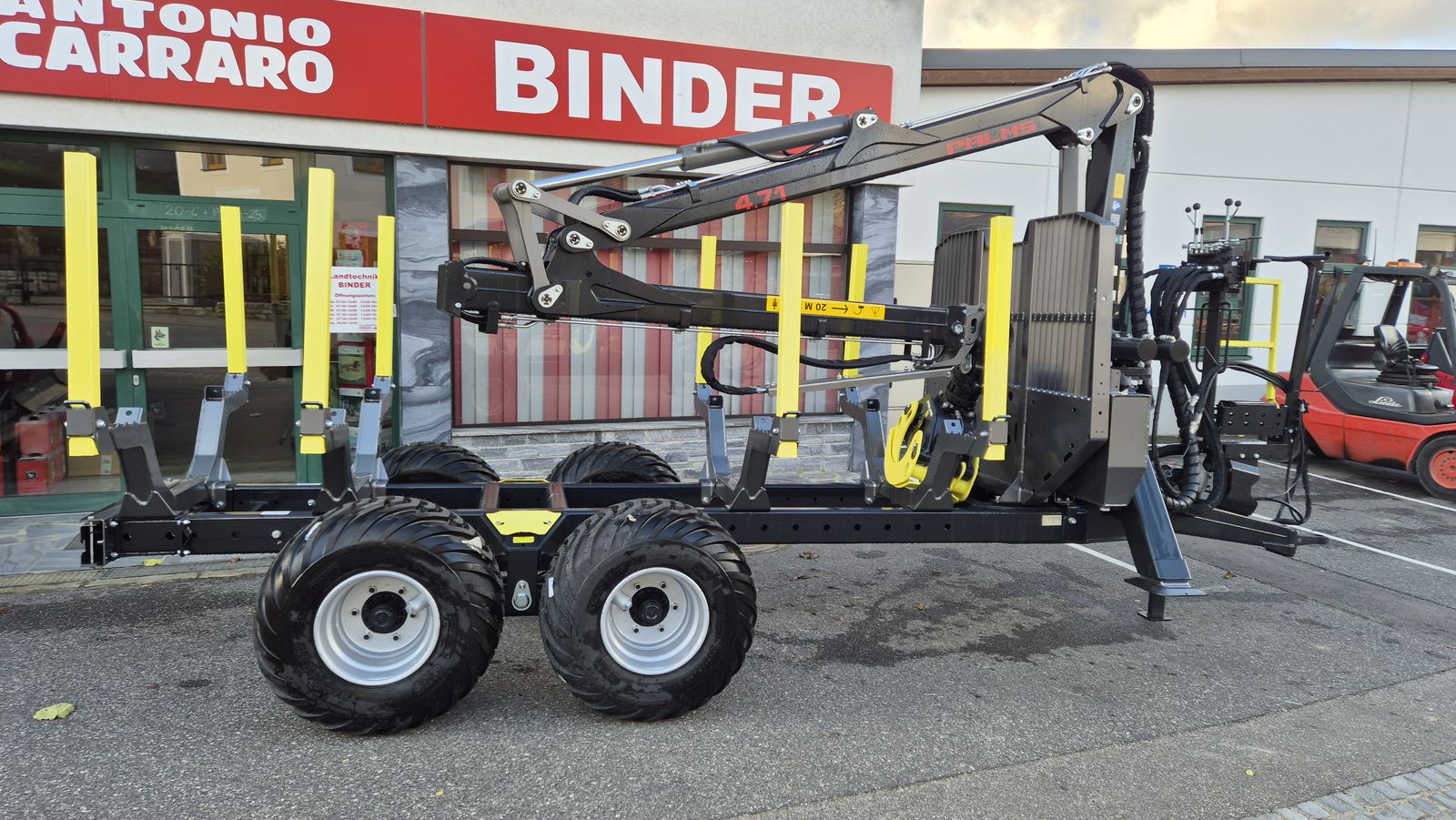 Palms H8D Forwarder 8,6to + K4.71 7,10m 3