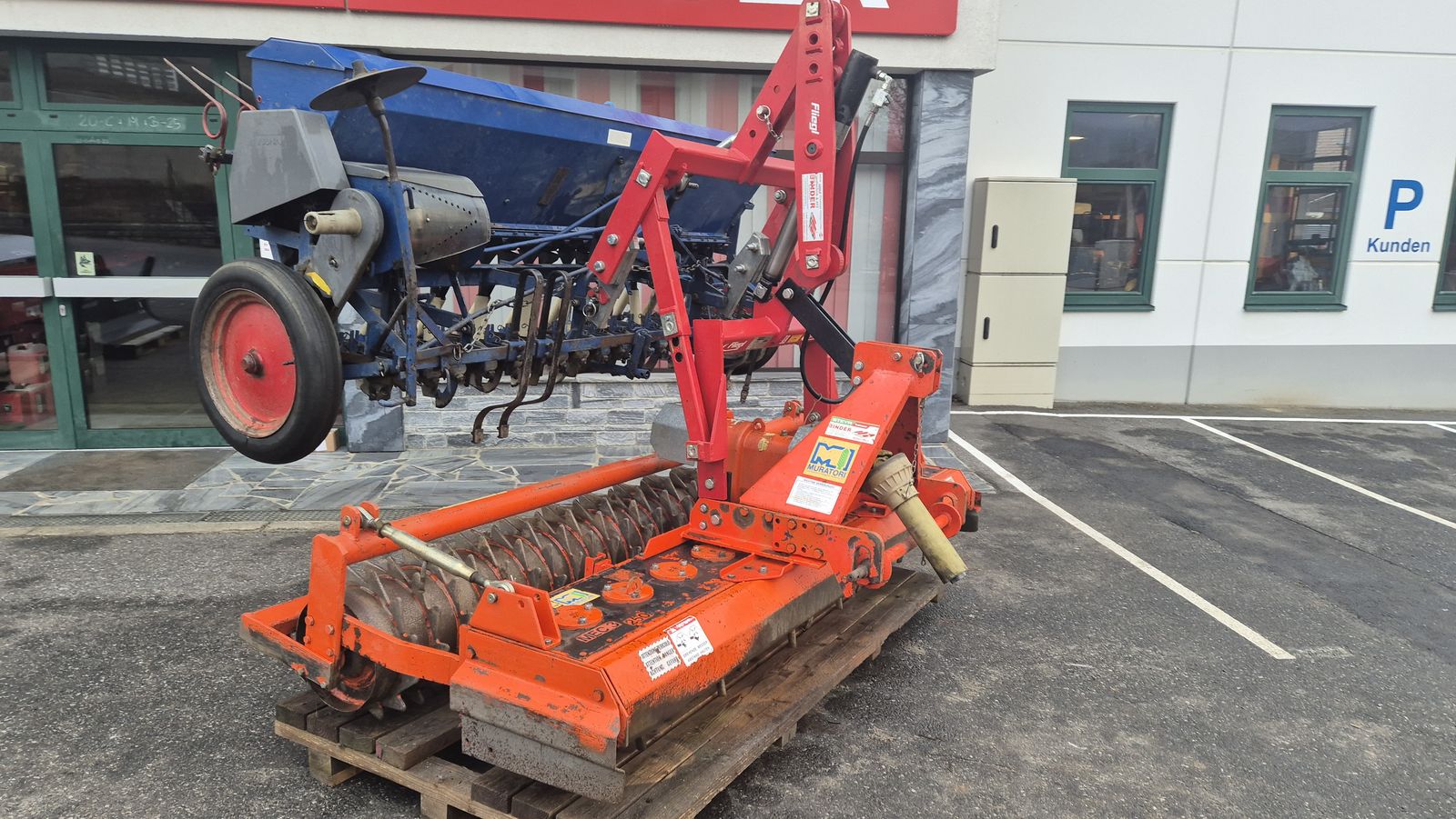 Muratori MEC3 250 + PW+HH + FIONA Sämaschine 2