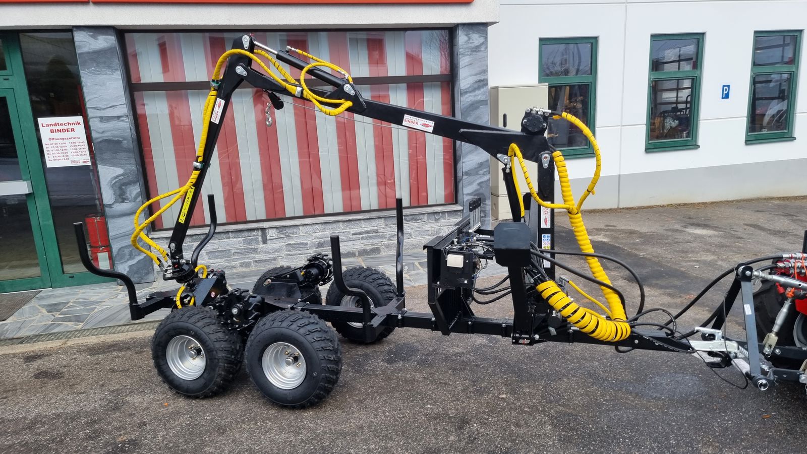 EcoLine Forstanhänger H1500 PRO 4WD+K3200 2