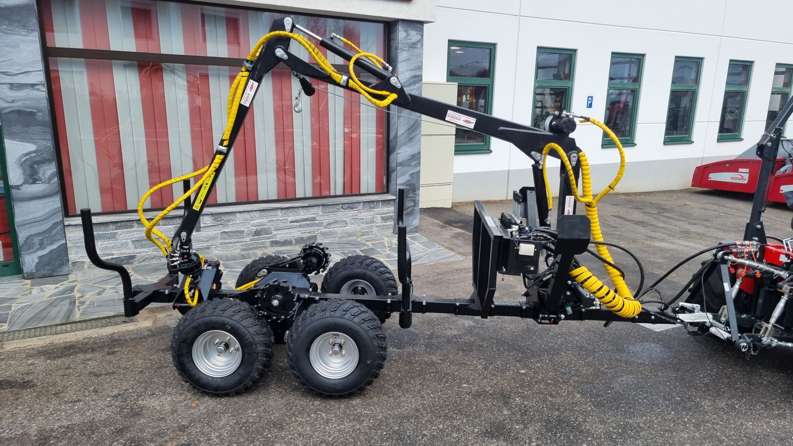 EcoLine Forstanhänger H1500 PRO 4WD+K3200 3