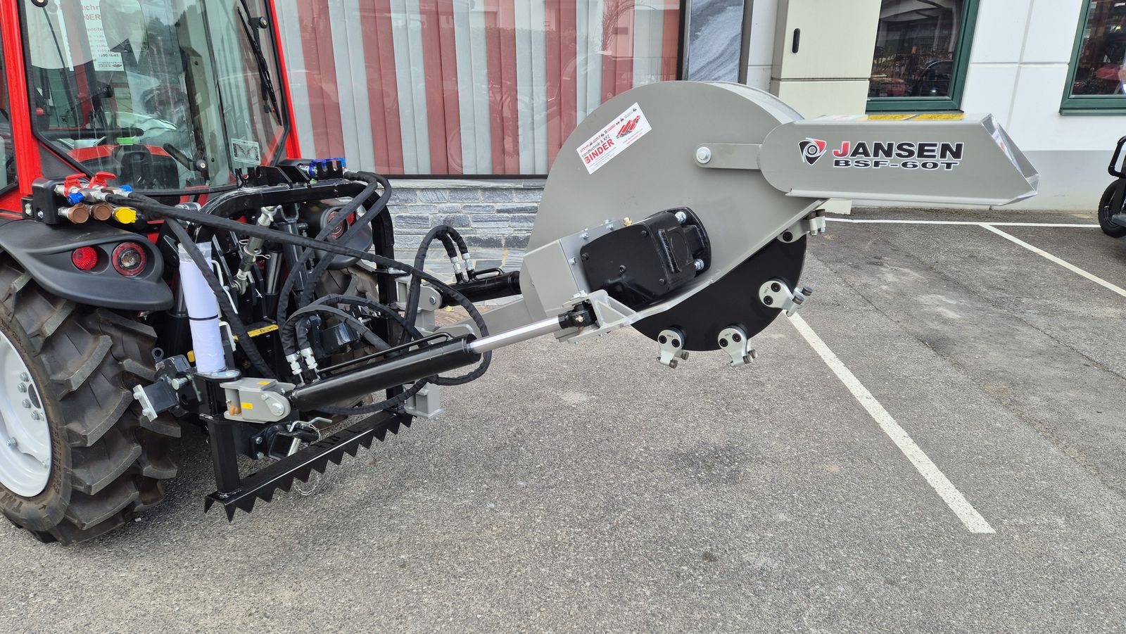 EcoLine Jansen Baumstumpffräse BSF 60 T 2