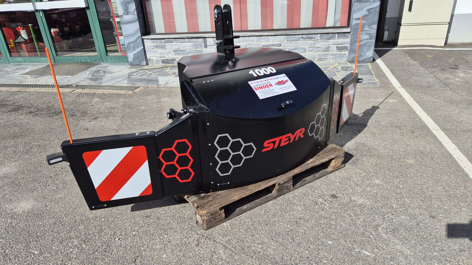 Steyr Frontbumper 1000kg 2