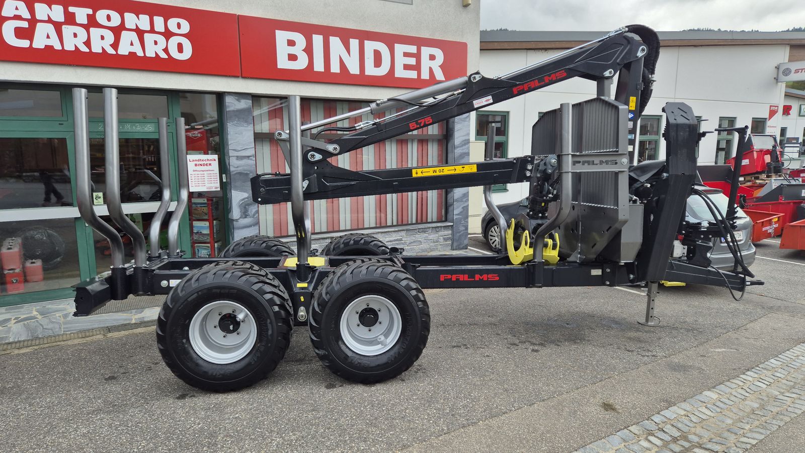 Palms H10D 11,4to + K5.75 7,50m + 4-Rad-Br.+ PRE Hydr. 2