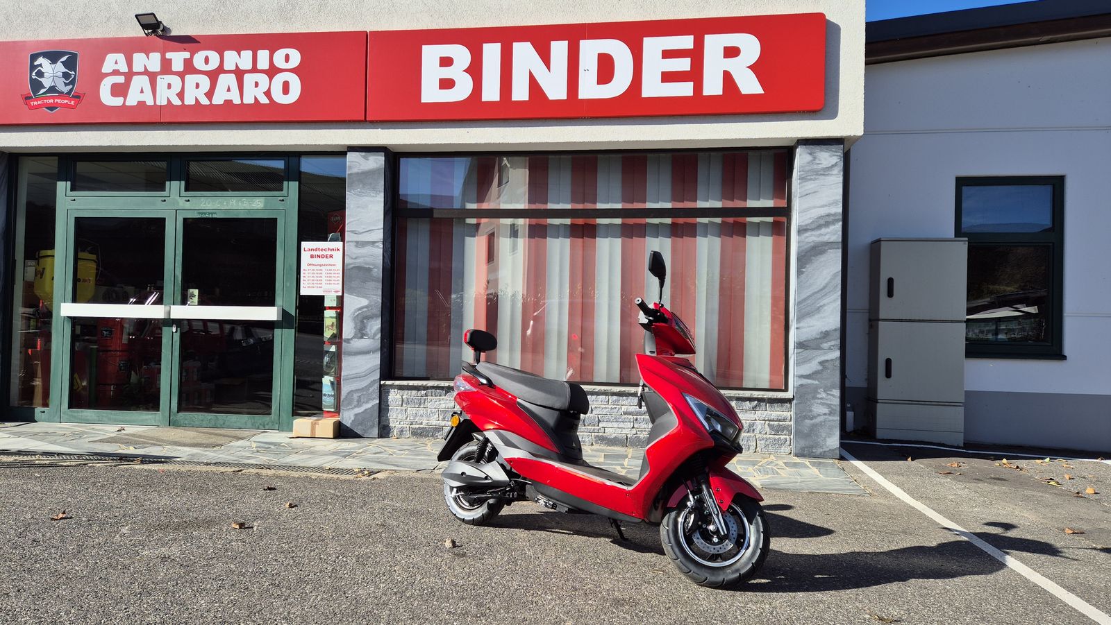 EcoLine Elektro Moped - Roller ROT ZGS  1