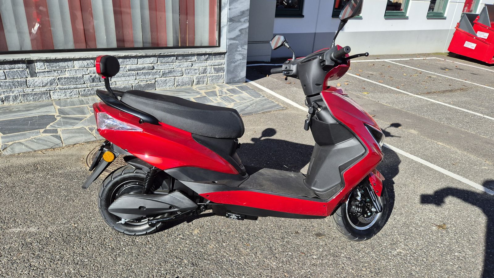 EcoLine Elektro Moped - Roller ROT ZGS  3