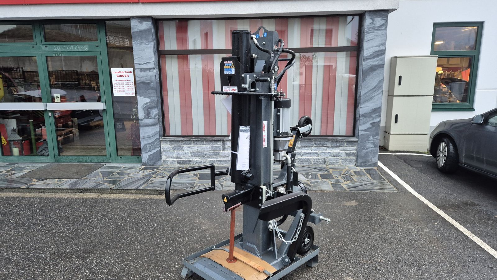 EcoBlackLine Holzspalter NERO 30to Kombi 2