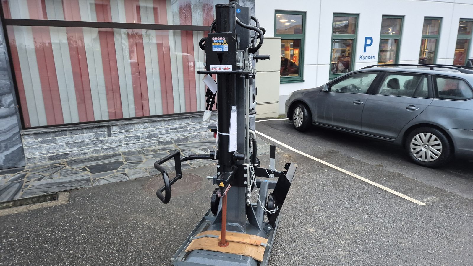 EcoBlackLine Holzspalter NERO 30to Kombi 3