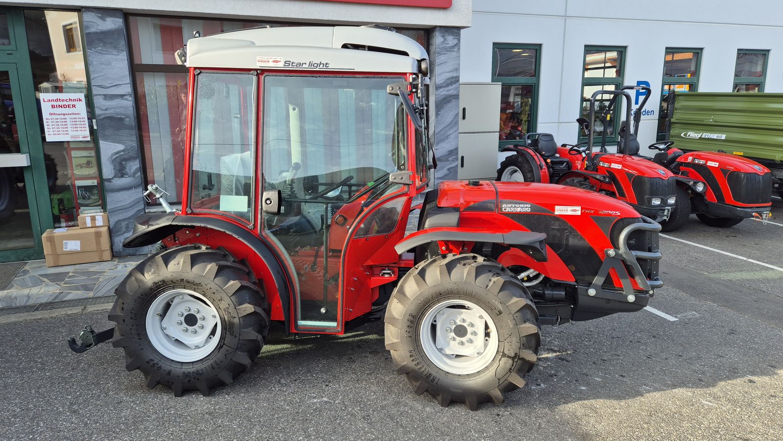 Antonio Carraro TRX 7800 + Cab + Joy + Uniflex 3