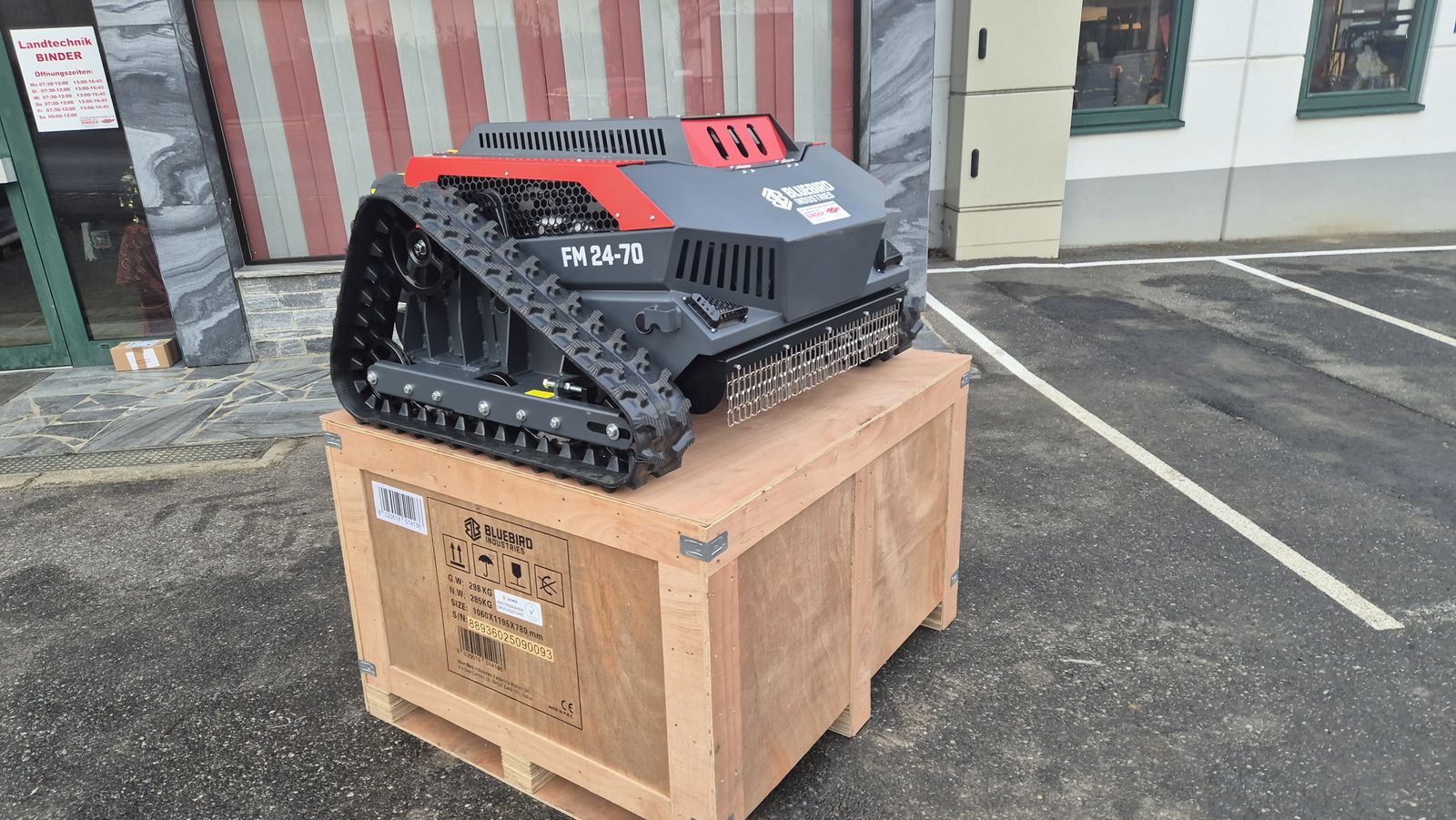 Bluebird Böschungsmäher FM 24-70 3