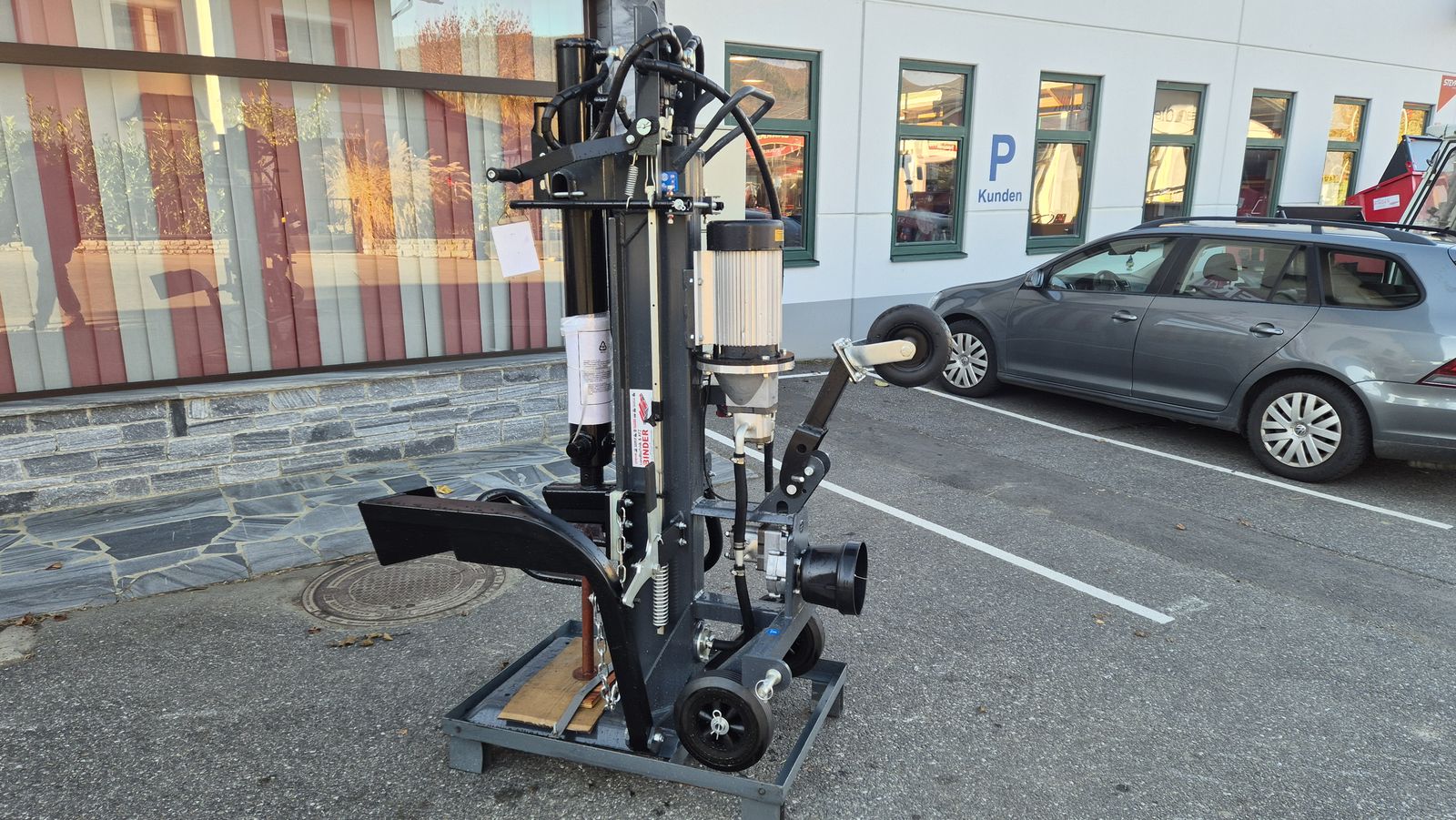 EcoBlackLine Holzspalter NERO 22 to Kombi 2