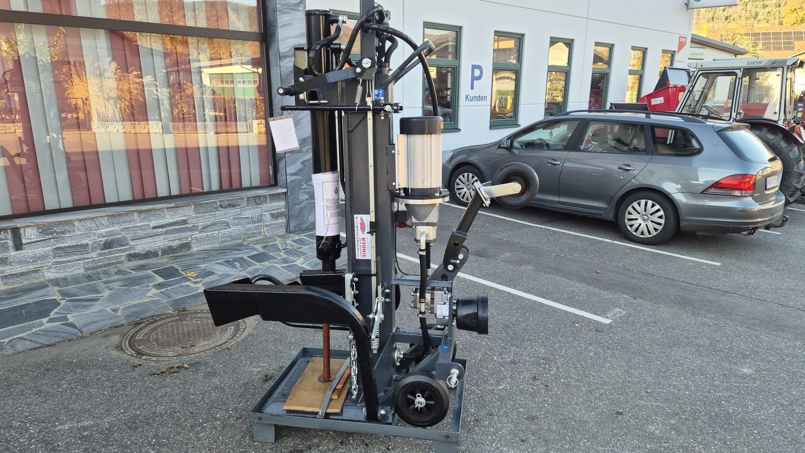 EcoBlackLine Holzspalter NERO 22 to Kombi 3